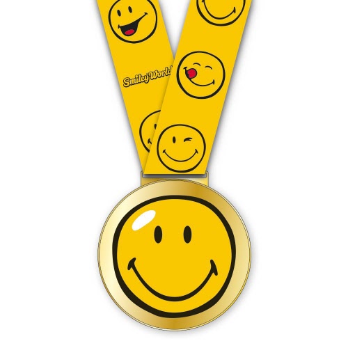 Smiley Medaille 'Original' (1 VOORRADIG, OP=OP!)