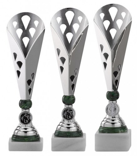 Familielid tand Berg kleding op Award A301 - zilver + groen